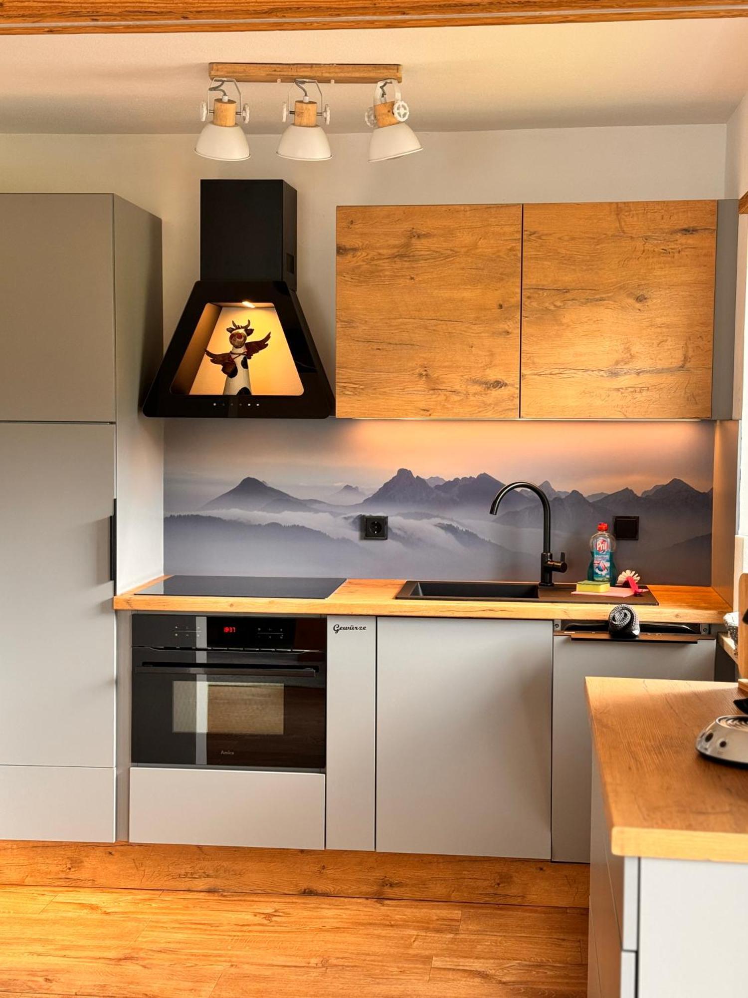 Ferienwohnung Hoehenrausch บาดฮินเดลัง ภายนอก รูปภาพ